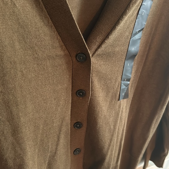 Banana Republic Olive Green Cardigan - Picture 3 of 5